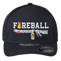 Flame Throwers F.I.R.E.B.A.L.L Flamethrower Fire Weapon Flexfit Unipanel Trucker Cap