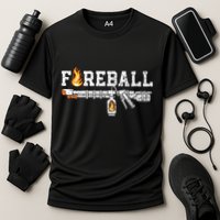 Flame Throwers F.I.R.E.B.A.L.L Flamethrower Fire Weapon Performance Shirt