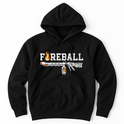Flame Throwers F.I.R.E.B.A.L.L Flamethrower Fire Weapon Hoodie