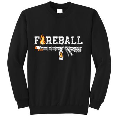 Flame Throwers F.I.R.E.B.A.L.L Flamethrower Fire Weapon Sweatshirt