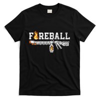 Flame Throwers F.I.R.E.B.A.L.L Flamethrower Fire Weapon T-Shirt