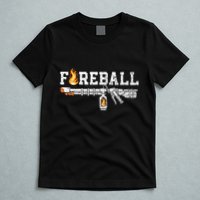 Flame Throwers F.I.R.E.B.A.L.L Flamethrower Fire Weapon T-Shirt