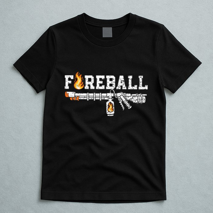 Flame Throwers F.I.R.E.B.A.L.L Flamethrower Fire Weapon T-Shirt