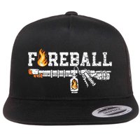 Flame Throwers F.I.R.E.B.A.L.L Flamethrower Fire Weapon Flatbill Hat