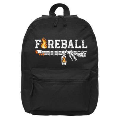 Flame Throwers F.I.R.E.B.A.L.L Flamethrower Fire Weapon 16 in Basic Backpack