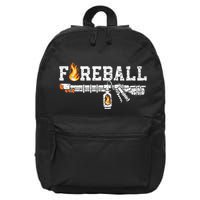 Flame Throwers F.I.R.E.B.A.L.L Flamethrower Fire Weapon 16 in Basic Backpack