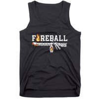 Flame Throwers F.I.R.E.B.A.L.L Flamethrower Fire Weapon Tank Top