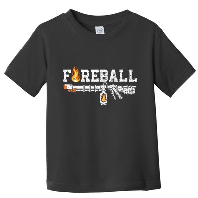 Flame Throwers F.I.R.E.B.A.L.L Flamethrower Fire Weapon Toddler T-Shirt