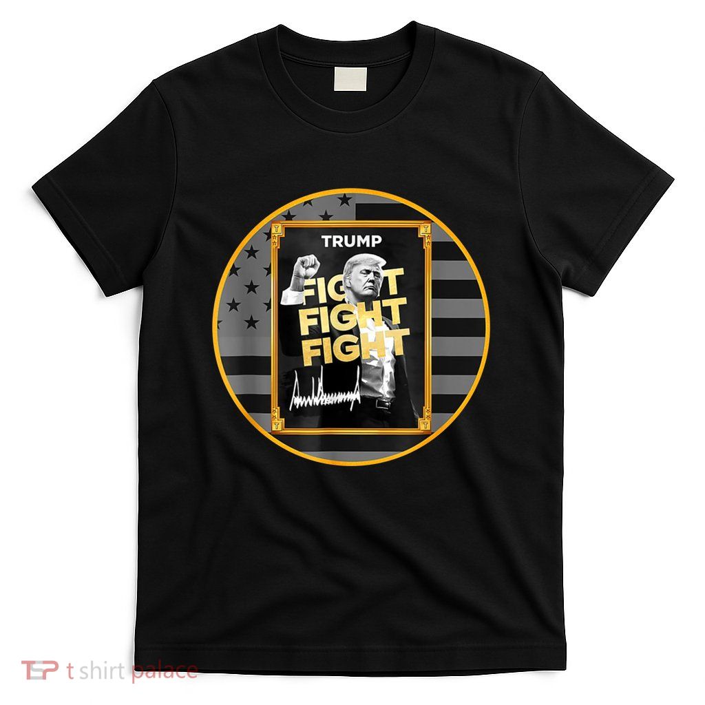 Funny Trump Fight Meme Coin Crypto President T-Shirt