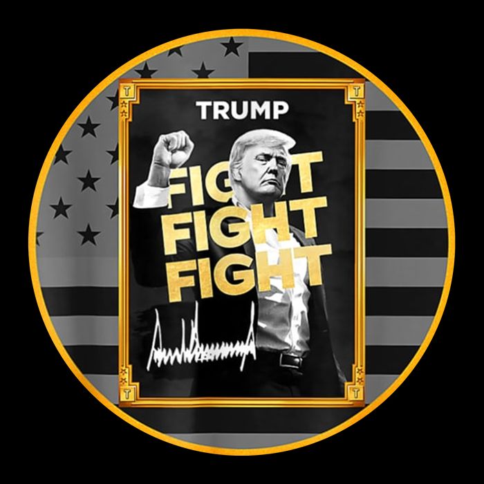 Funny Trump Fight Meme Coin Crypto President 16 in Basic Backpack