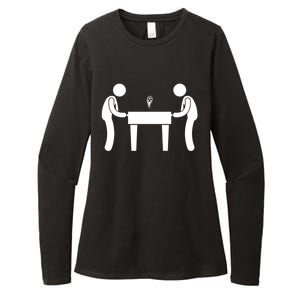 Football Table Football Buddies FatherS Day Birthday Gift Womens CVC Long Sleeve Shirt