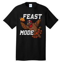 Football Thanksgiving Feast Mode Turkey Thanksgiving Tall T-Shirt