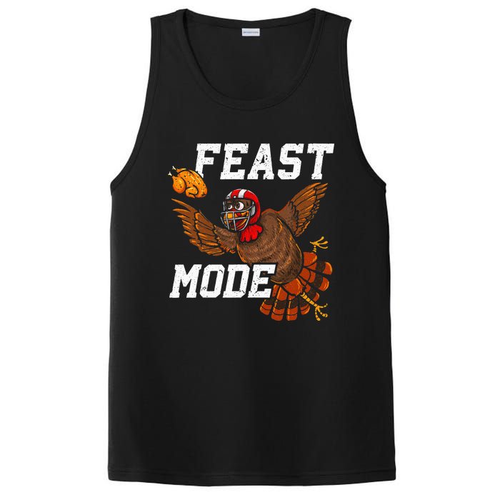 Football Thanksgiving Feast Mode Turkey Thanksgiving PosiCharge Competitor Tank