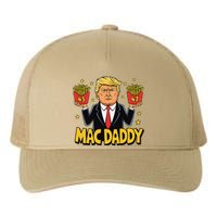 Funny Trump Fast Food Mac Daddy For Fans Yupoong Adult 5-Panel Trucker Hat