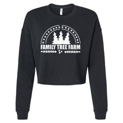 Family Tree Farm Cropped Pullover Crew