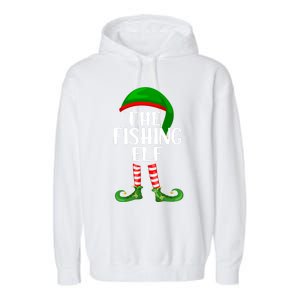 Funny The Fishing Matching Family Christmas Cute Gift Garment-Dyed Fleece Hoodie