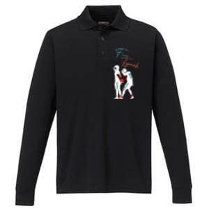 Free Tyreek Performance Long Sleeve Polo