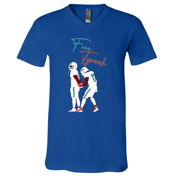 Free Tyreek V-Neck T-Shirt