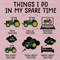 Funny Tractor Farming 25L Jumbo Tote