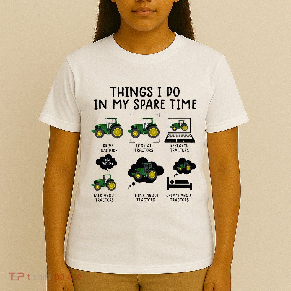 Funny Tractor Farming T-Shirt