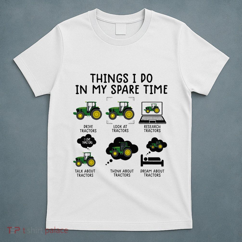 Funny Tractor Farming T-Shirt