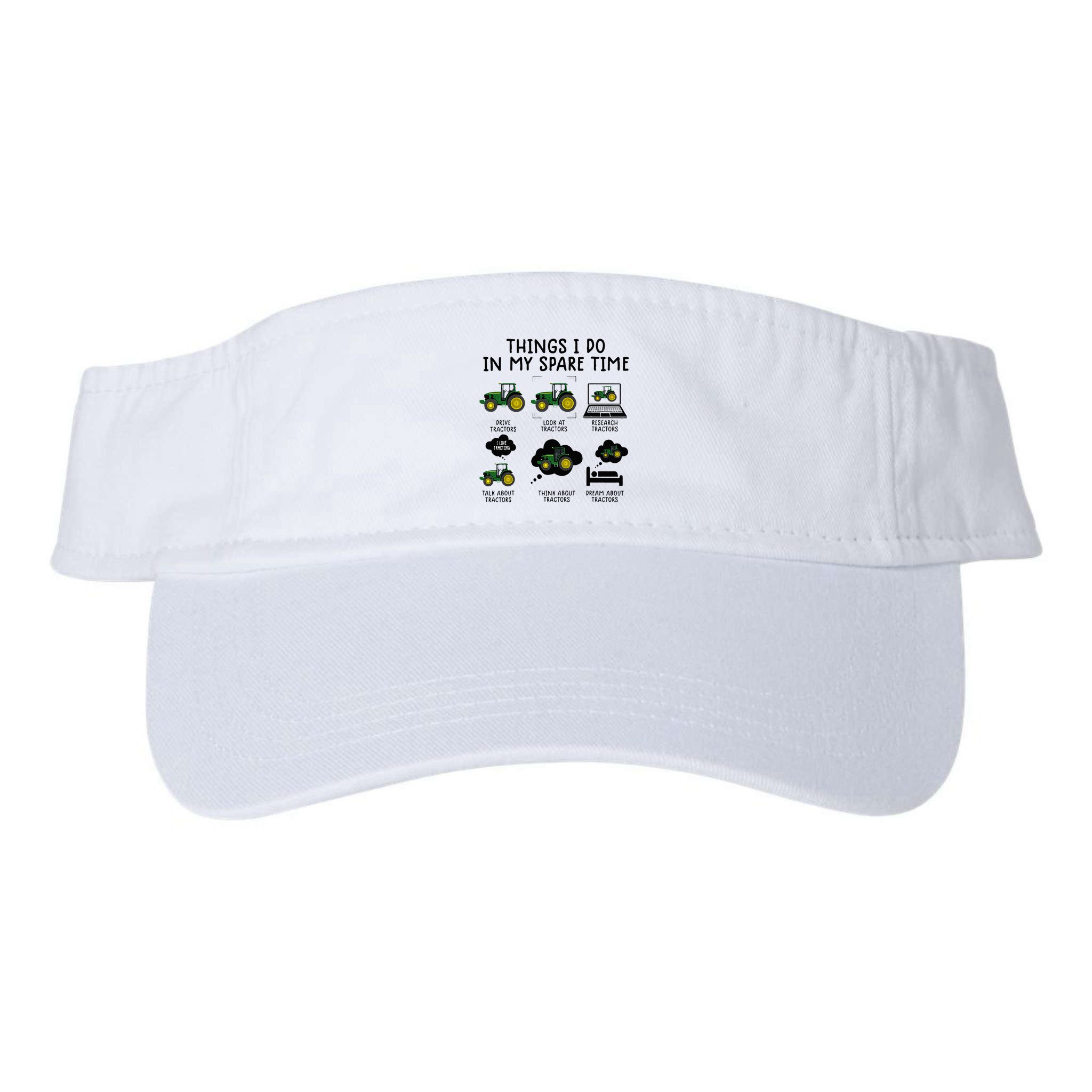 Funny Tractor Farming Visor