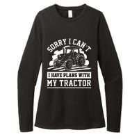 Farm Tractors Farming Truck Enthusiast Saying Outfit Womens CVC Long Sleeve Shirt