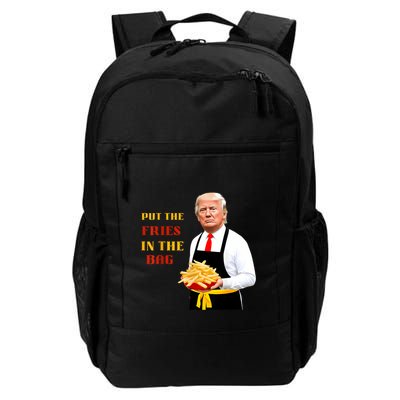 Funny Trump Fast Food Put The Fries In The Bag 2024 Backpack