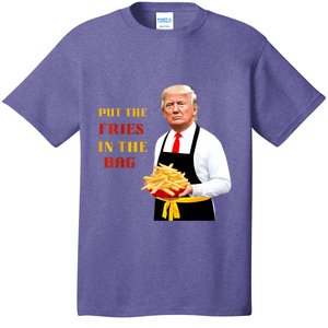 Funny Trump Fast Food Put The Fries In The Bag 2024 T-Shirt