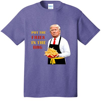 Funny Trump Fast Food Put The Fries In The Bag 2024 T-Shirt