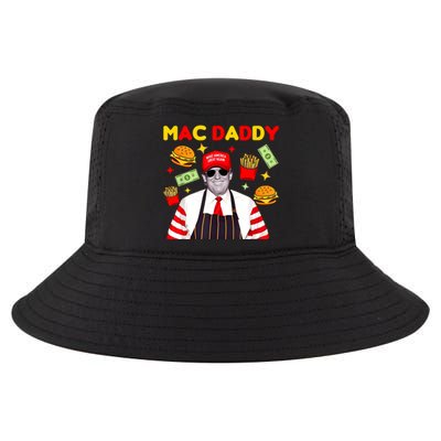 Funny Trump Fries Making Fries Mac Daddy Cool Comfort Performance Bucket Hat