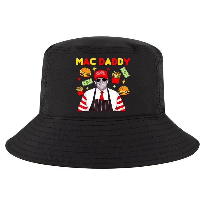 Funny Trump Fries Making Fries Mac Daddy Cool Comfort Performance Bucket Hat