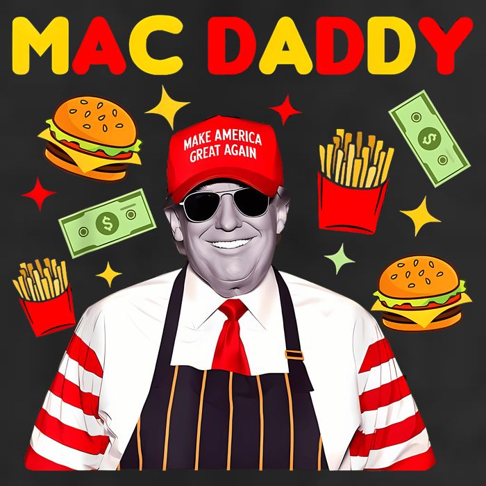 Funny Trump Fries Making Fries Mac Daddy Cool Comfort Performance Bucket Hat