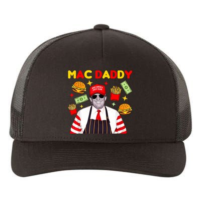 Funny Trump Fries Making Fries Mac Daddy Yupoong Adult 5-Panel Trucker Hat