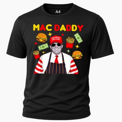 Funny Trump Fries Making Fries Mac Daddy Performance Shirt
