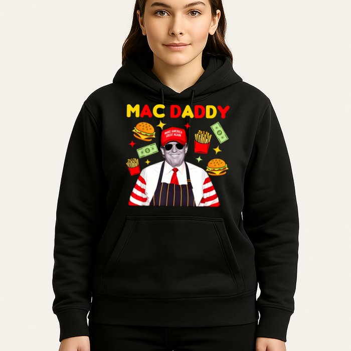 Funny Trump Fries Making Fries Mac Daddy Hoodie