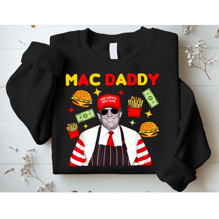 Funny Trump Fries Making Fries Mac Daddy Sweatshirt