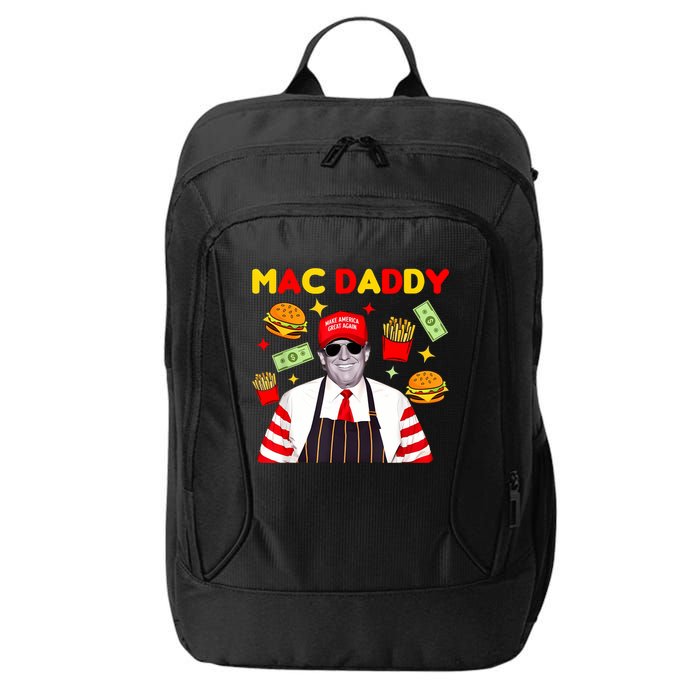 Funny Trump Fries Making Fries Mac Daddy City Backpack