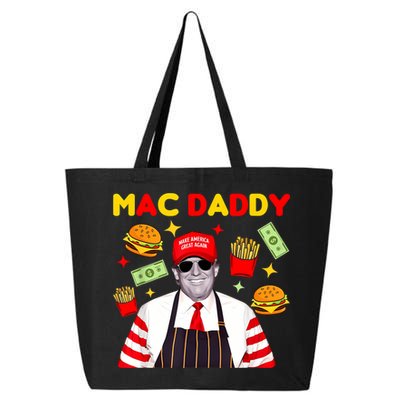Funny Trump Fries Making Fries Mac Daddy 25L Jumbo Tote