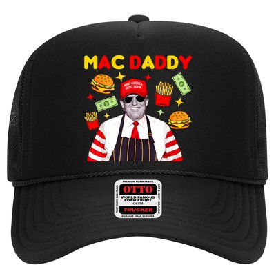 Funny Trump Fries Making Fries Mac Daddy Trucker Hat