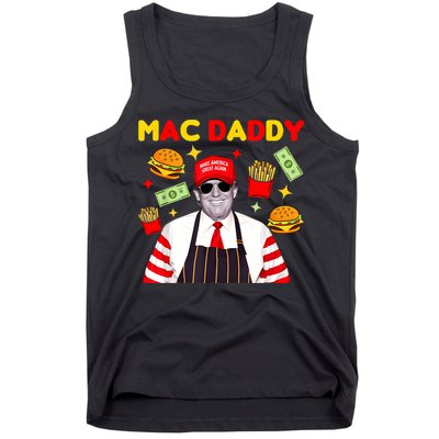 Funny Trump Fries Making Fries Mac Daddy Tank Top