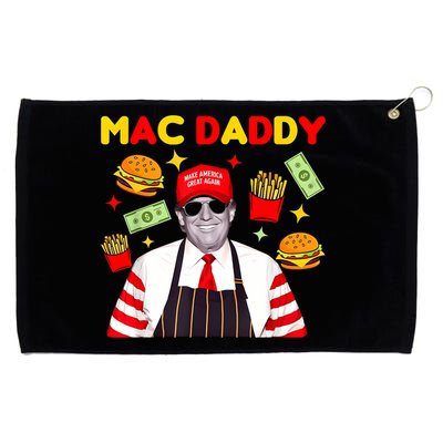 Funny Trump Fries Making Fries Mac Daddy Grommeted Golf Towel