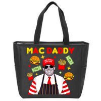 Funny Trump Fries Making Fries Mac Daddy Zip Tote Bag