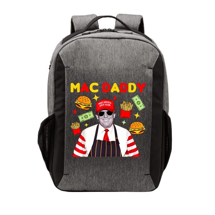 Funny Trump Fries Making Fries Mac Daddy Vector Backpack