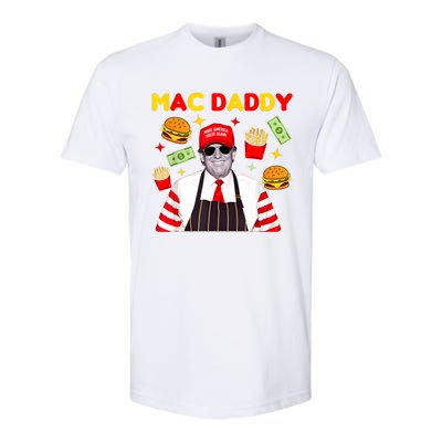 Funny Trump Fries Making Fries Mac Daddy Softstyle CVC T-Shirt