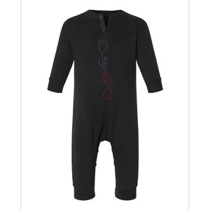 Fringe Tulip Infant Fleece One Piece