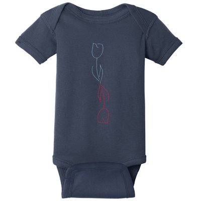 Fringe Tulip Baby Bodysuit