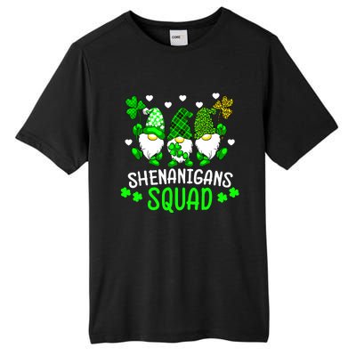 Funny Time For Shenanigans Squad St Patrick's Day Gnomes Tall Fusion ChromaSoft Performance T-Shirt