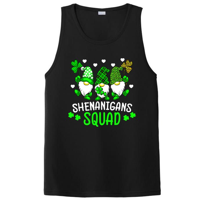 Funny Time For Shenanigans Squad St Patrick's Day Gnomes PosiCharge Competitor Tank