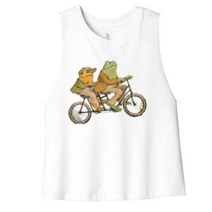 Frog Toad Women's Racerback Cropped Tank